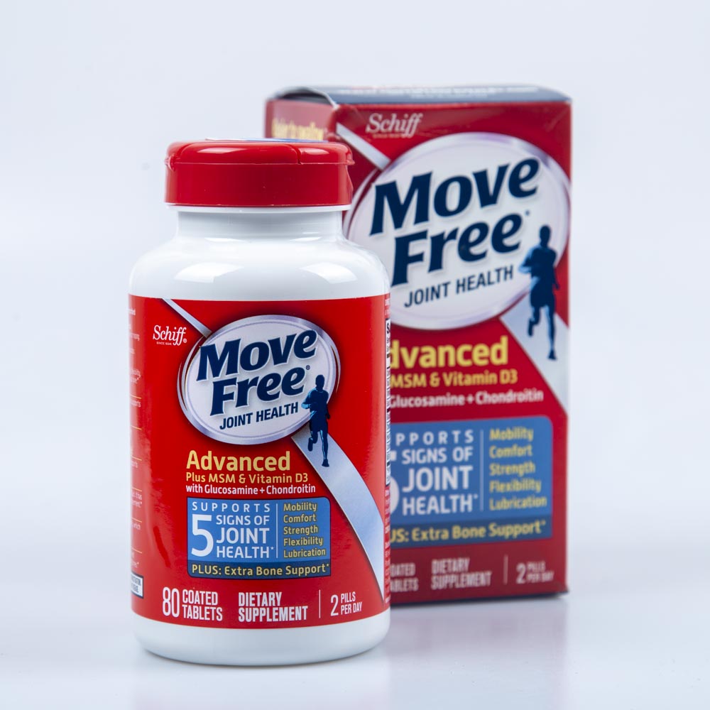 schiff move free advanced glucosamine chondroitin msm & vitamin
