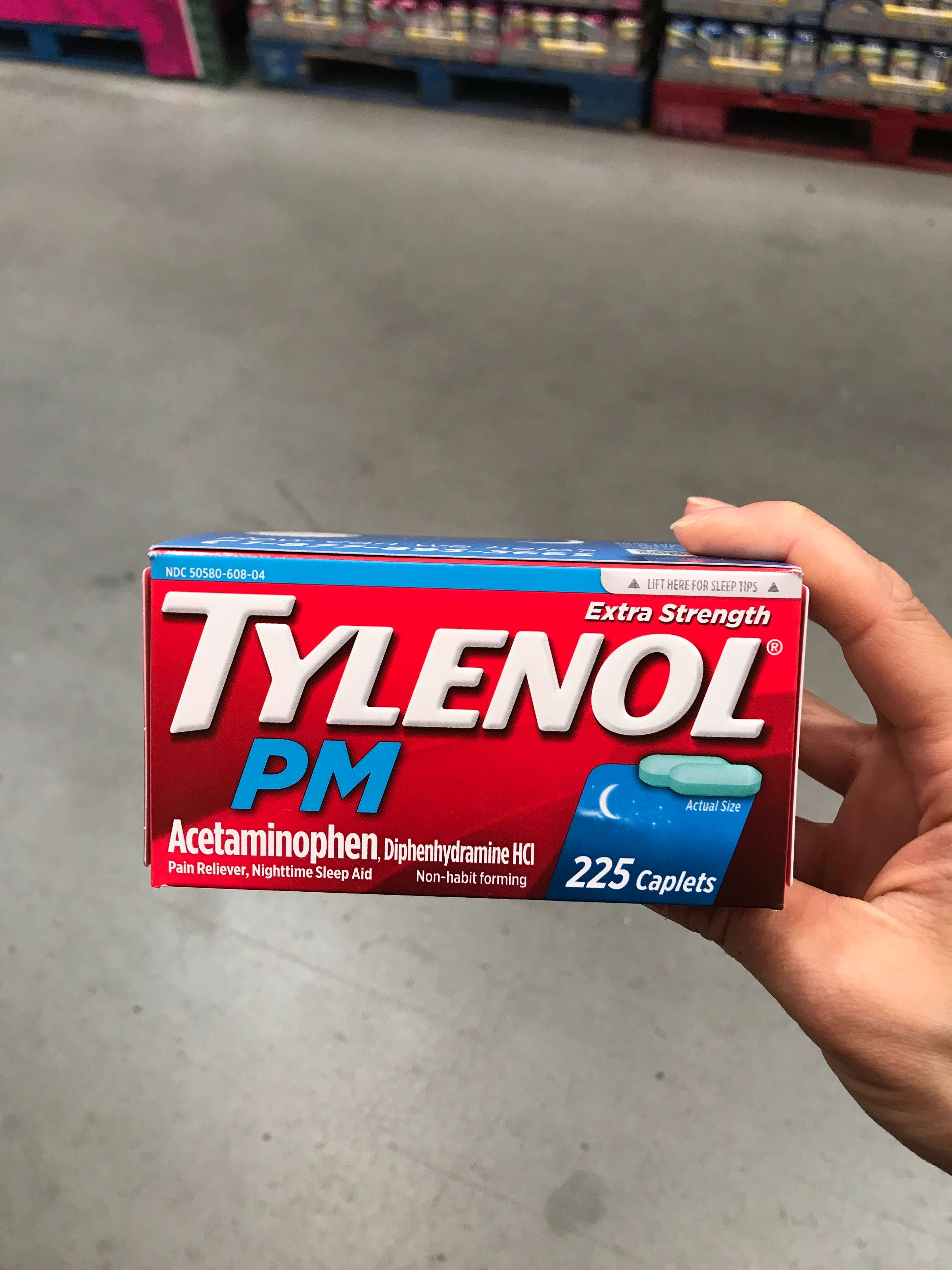 tylenol pm extra strength, 225-caplets