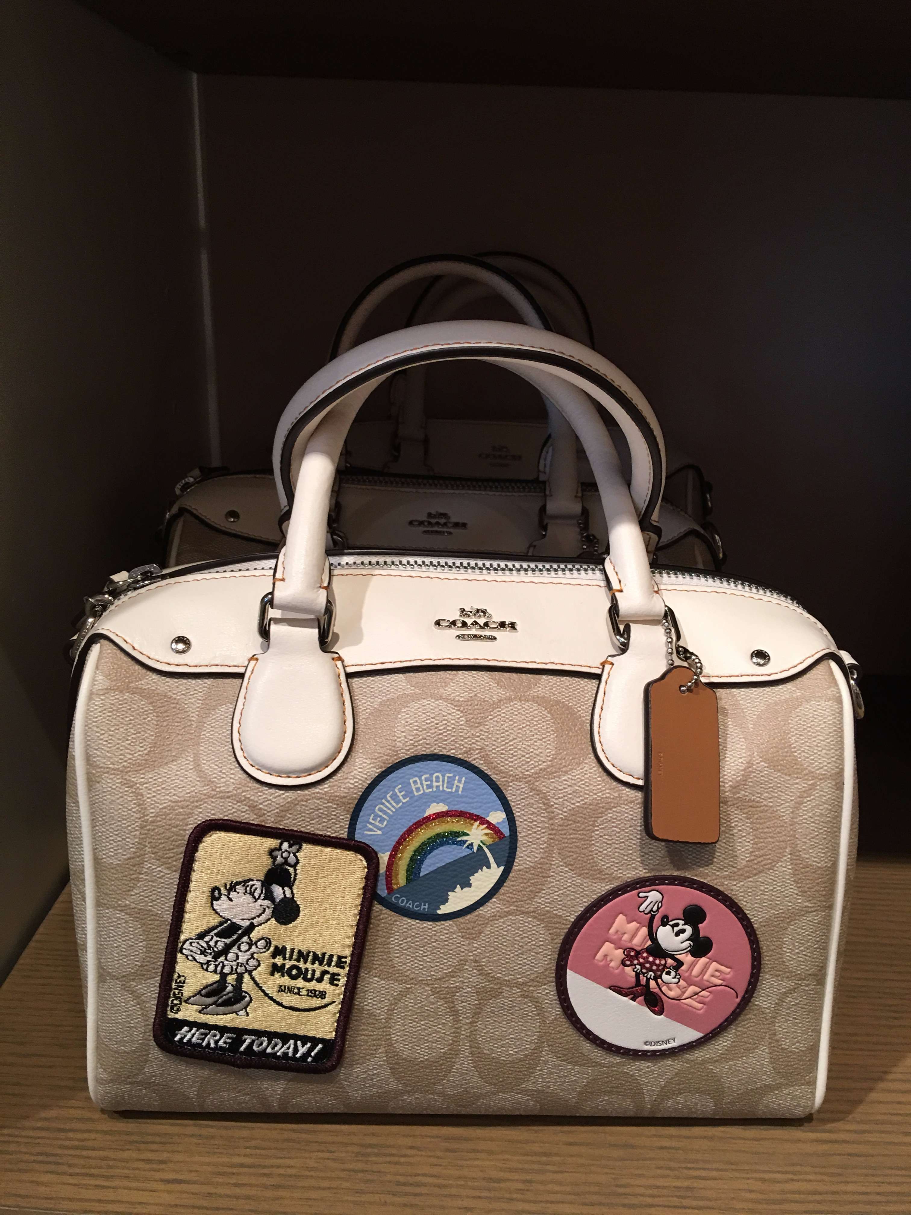 signature patches mini bennett f29357 coach 蔻驰&迪士尼合作限量