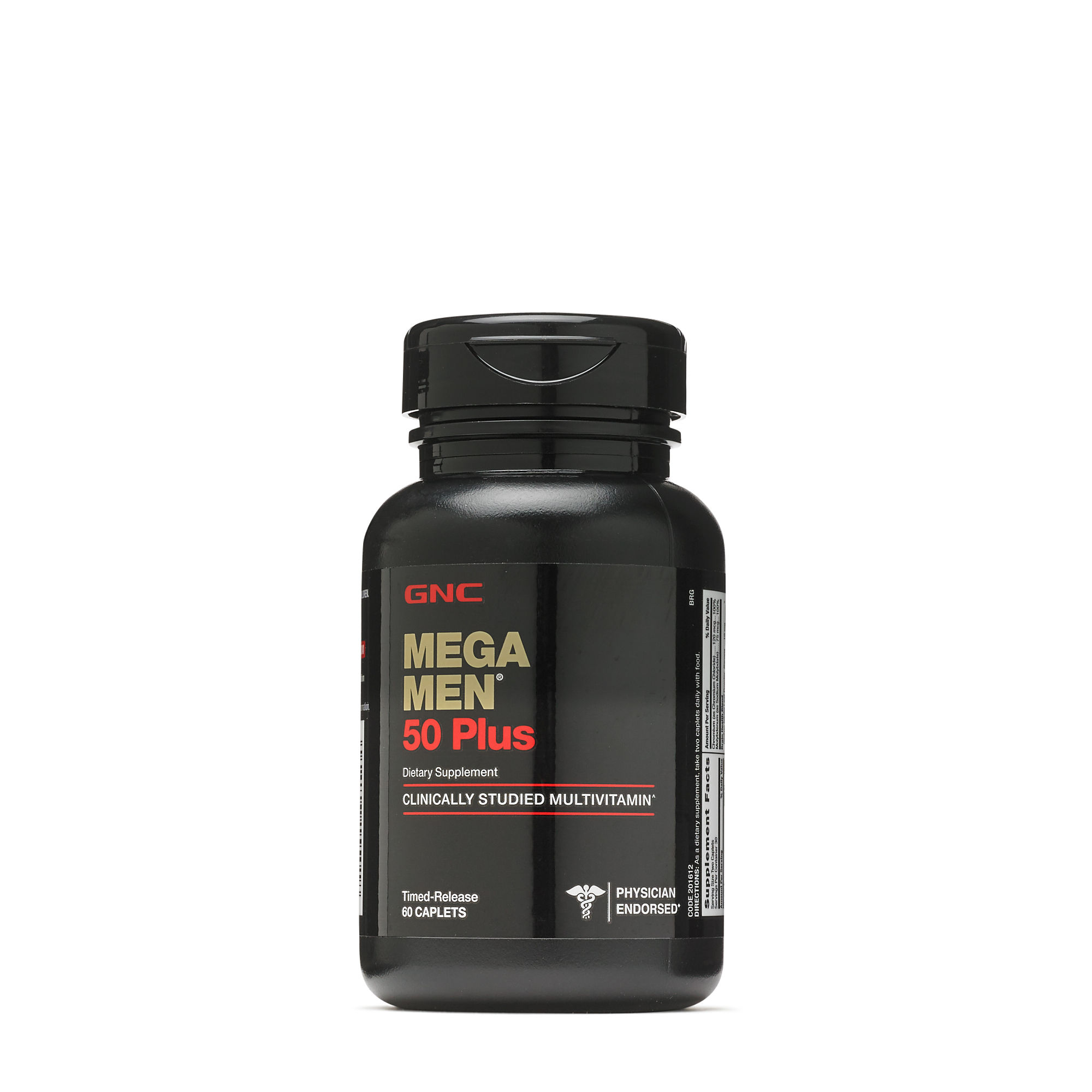 gnc mega men 50 plus gnc 50岁以上中老年男性综合维生素-美国超市