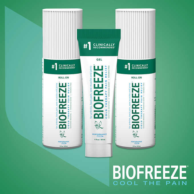 biofreeze 碧冰冷冻灵凝胶 清凉舒缓运动损伤肌肉酸痛关节疼痛
