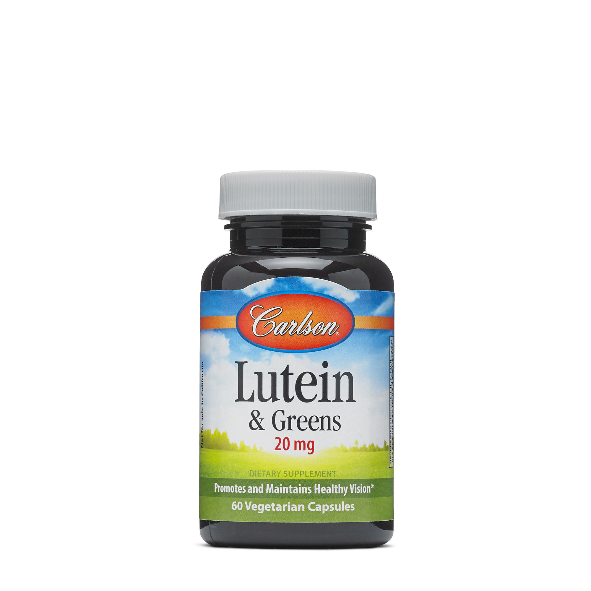 carlson lutein & greens - 20 mg 60 capsules