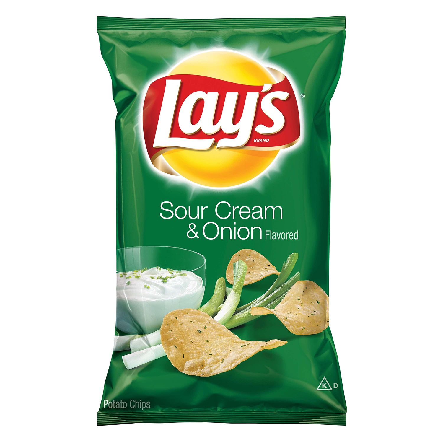 lays sour cream and onion potato chips (23 oz.