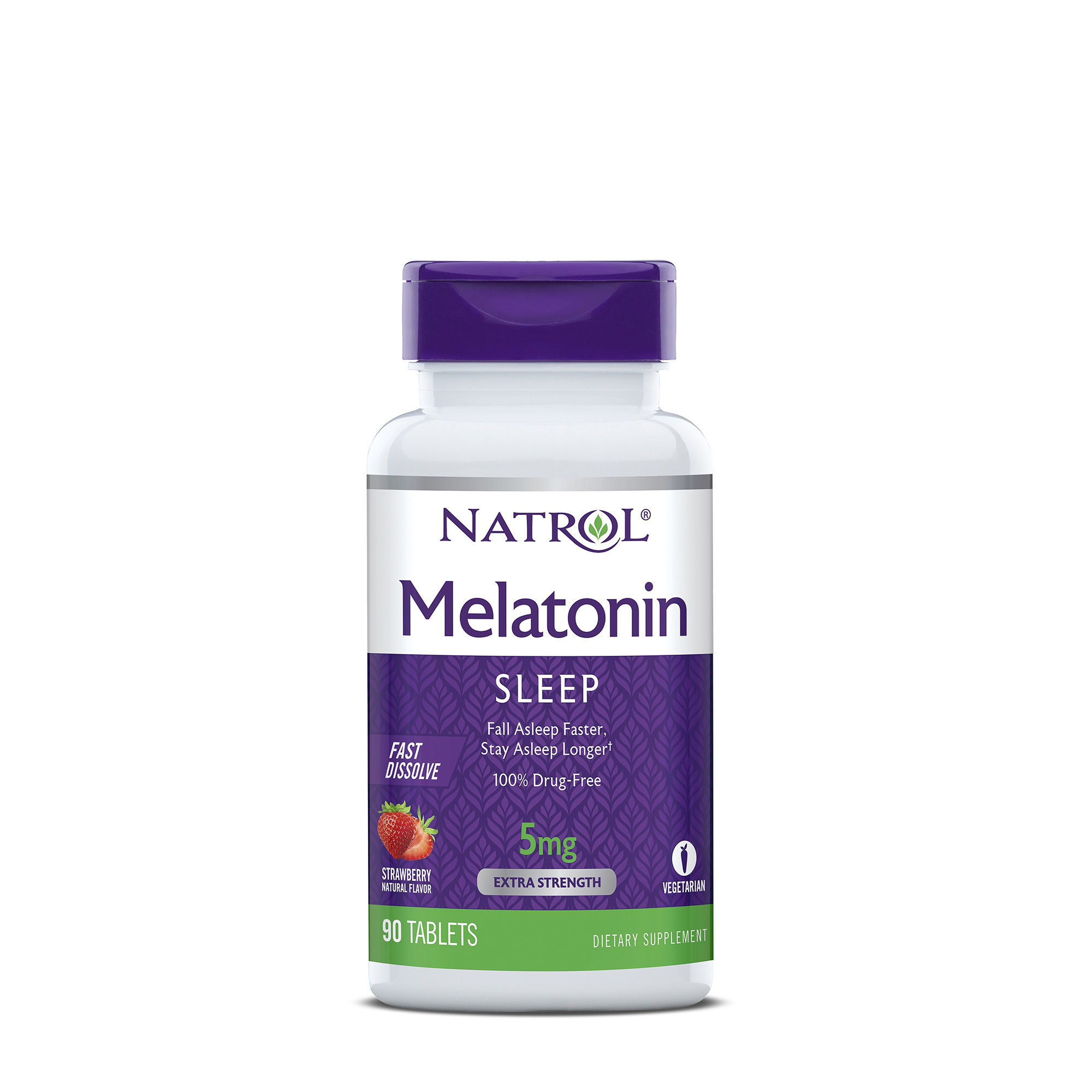 natrol melatonin 5mg-extra strength 90 tablets