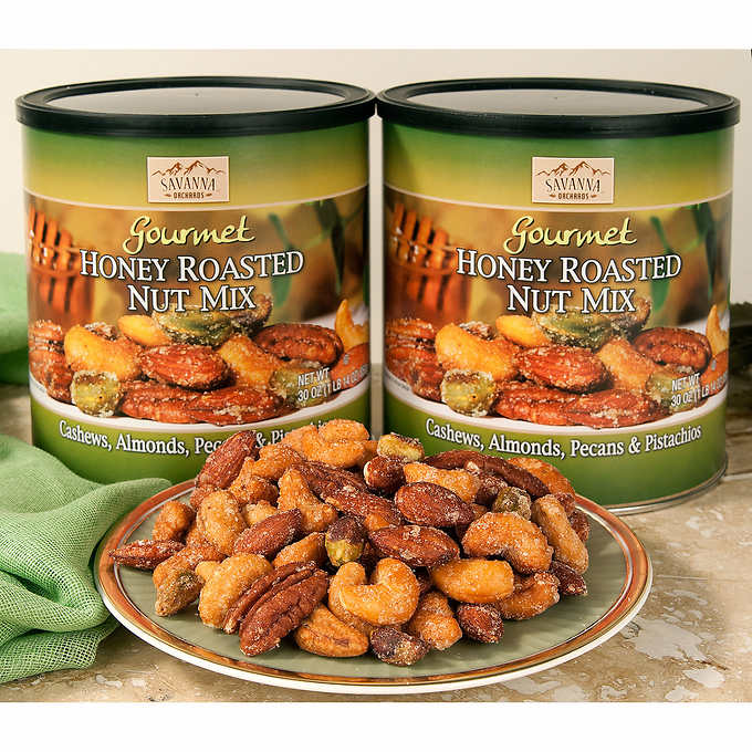 savanna orchards honey roasted nut & pistachios