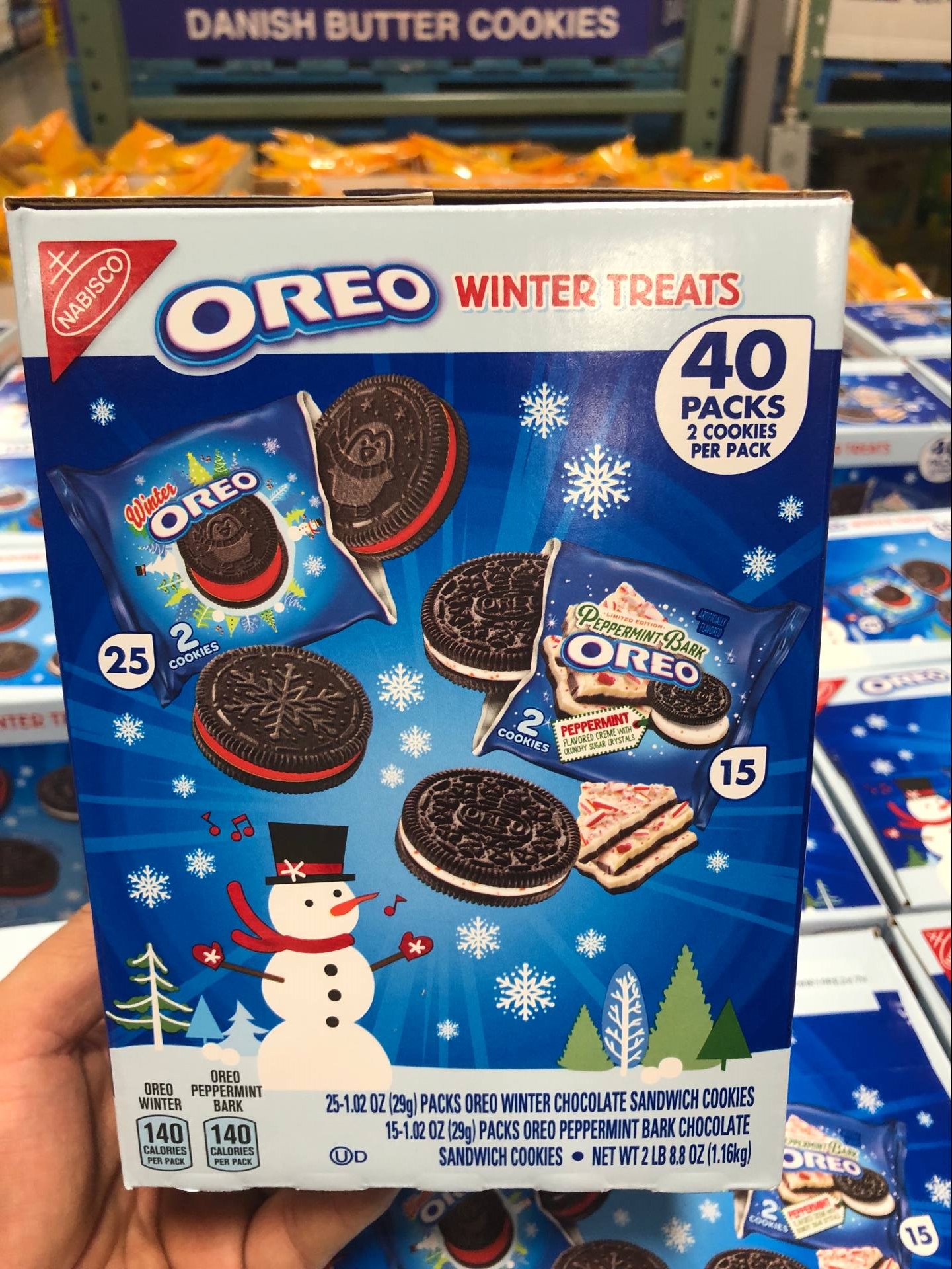 oreo 奥利奥 冬季特款夹心饼干 1.16kg