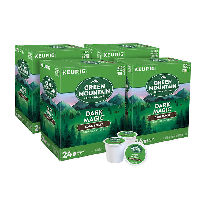 green mountain 绿山咖啡胶囊 黑魔法k-cup胶囊咖啡 96个装 规格:24个