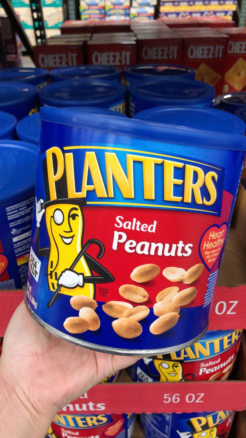 planters salted peanuts,3.5 lbs planters 绅士牌咸味花生 1.