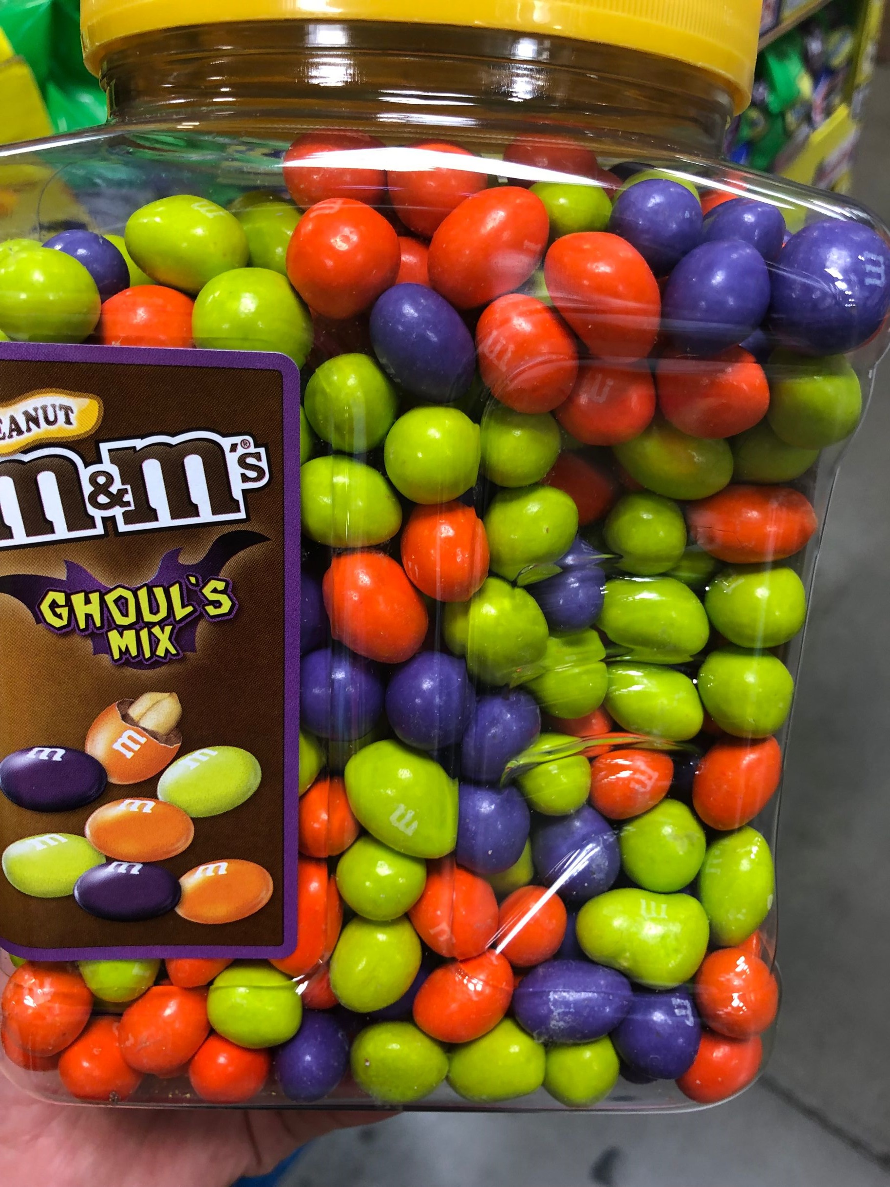 m&ms 玛氏 mm豆巧克力豆彩虹豆 1757.7g-美国超市原价直邮,www.