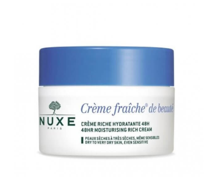 nuxe crème fraiche de beauté 48h moisturizing rich cream 50ml