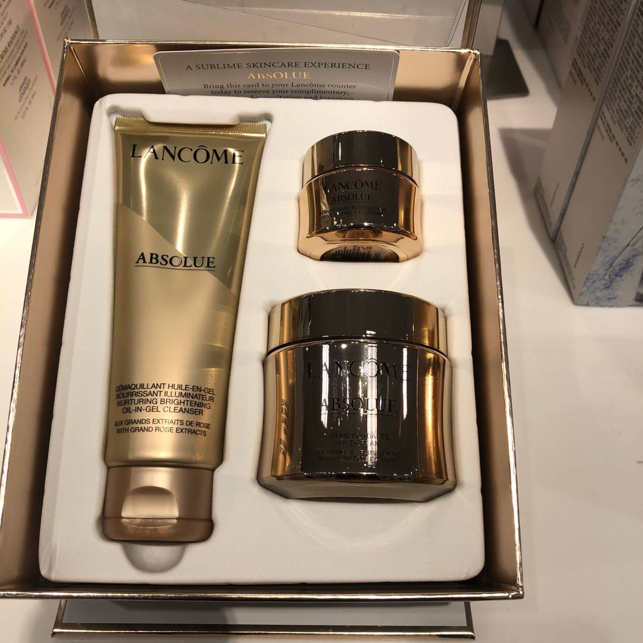 absolue revitalizing & brighting set lancome 兰蔻 高端菁纯套 